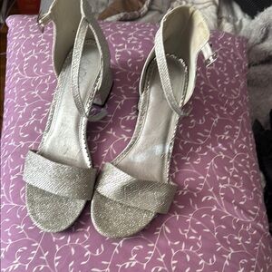 Elegant Silver Women's Sandals